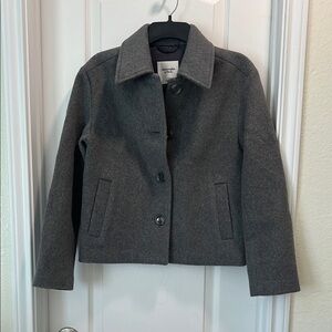 Abercrombie & Fitch Gray Women's Jacket XS